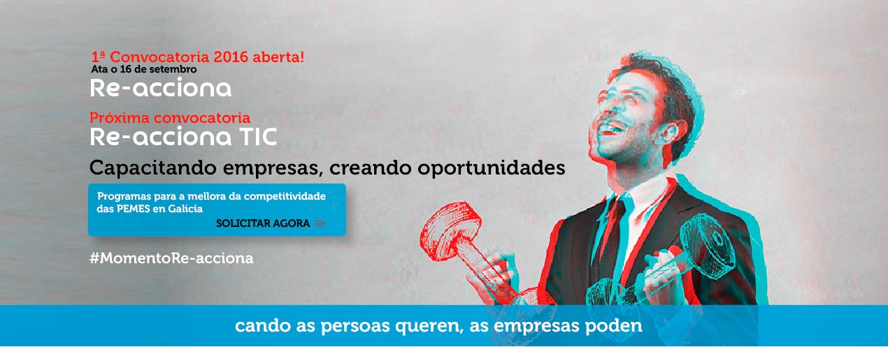 ¡Nueva Convocatoria Programa Re-Acciona Igape!