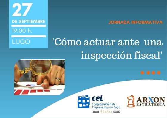 JORNADA: CÓMO ACTUAR ANTE UNA INSPECCIÓN FISCAL