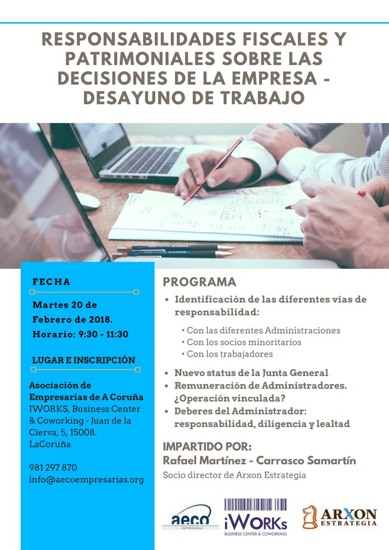 RESPONSABILIDADES FISCALES Y PATRIMONIALES SOBRE LAS DECISIONES DE LA EMPRESA
