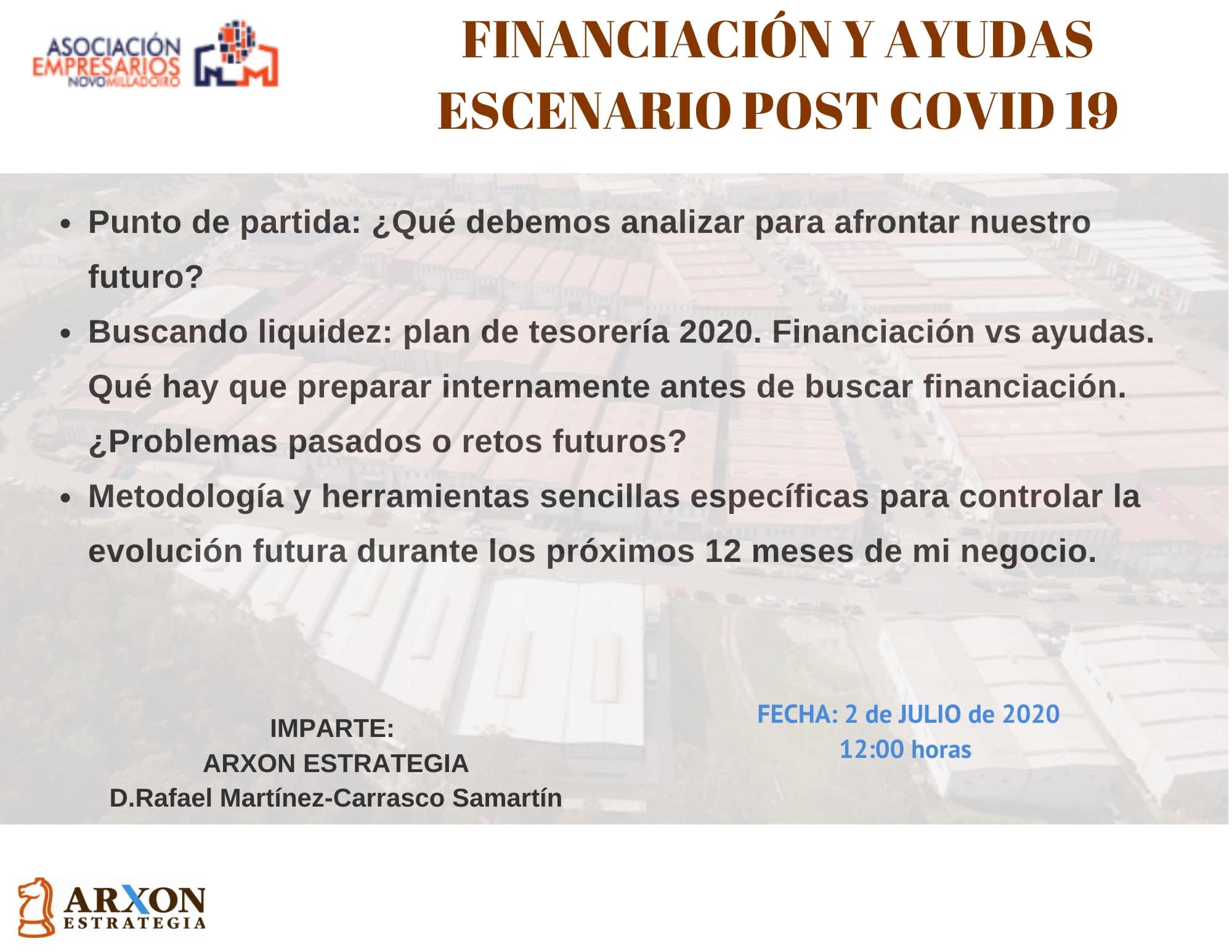 WEBINAR ESCENARIO POST COVID 19